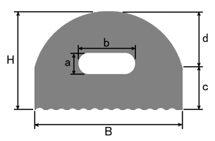 built-in collar type propulsion pipe